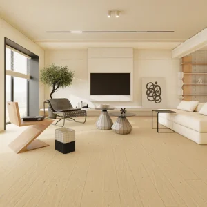 Modern minimalist living room interior